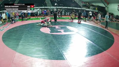 126 lbs Cons. Semis - Mason Brown, Utah vs Seelah Piatkoff, Oregon