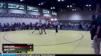 165 lbs Round 3 (10 Team) - Kendy Sierra, CLWC / IWC vs Clara Massa, Charlie`s Angels- GA Pink