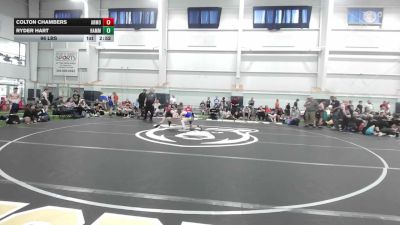 96 lbs Round Robin 1 - Colton Chambers, Armory Athletics - MS vs Ryder Hart, Hammers - MS