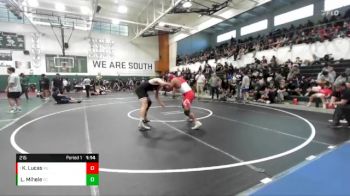 215 lbs Champ. Round 1 - Kai Lucas, Redondo Union vs Luke Mihele, San Clemente