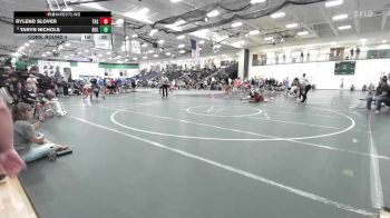 150 lbs Cons. Round 4 - Taryn Nichols, BullTrained vs Rylend Slover, Tuttle High School