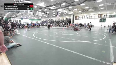 150 lbs Cons. Round 4 - Taryn Nichols, BullTrained vs Rylend Slover, Tuttle High School