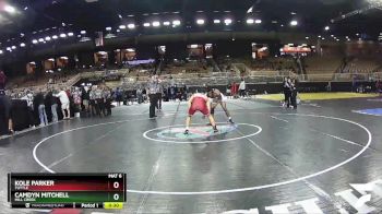 157 lbs Cons. Round 5 - Camdyn Mitchell, Mill Creek vs Kole Parker, TUTTLE