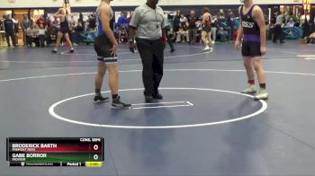165 lbs Cons. Semi - Broderick Barth, Fremont Ross vs Gabe Borror, Midview