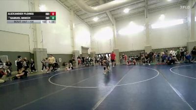 100 lbs Quarterfinal - Samuel Minich, Shootbox Wrestling Club vs Alexander Flores, Northside Wrestling Club