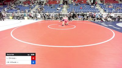 215 lbs Rnd Of 64 - Luke Chrisse, IL vs Mason Villwok, NE