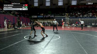 125 lbs Consi Of 16 #2 - Ryan Messick, Virginia Tech vs Nick Corday, Michigan State