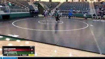 145 lbs Round 1 (16 Team) - Tobi Akenroye, Southlake Carroll vs Liam Madison, Plano West