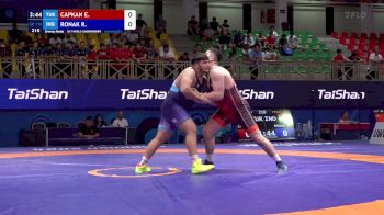 110 kg Final 3-5 - Emrullah Capkan, Turkiye vs Ronak Ronak, India