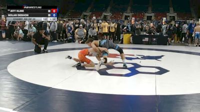 113 lbs Champ. Rd Of 32 - Jett Kline, Oklahoma vs Nolan DeShon, Ohio
