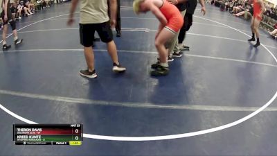 175 lbs Round 2 (6 Team) - Theron Davis, Oklahoma Elite vs Kreed Kuntz, Wyoming Renegades