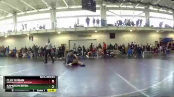 182 lbs Cons. Round 5 - Clay Guenin, Greenfield Wrestling Club vs Kameron Biven, Indiana