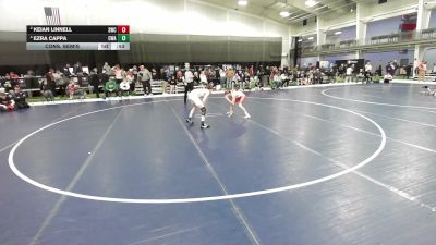 88 lbs Cons. Semis - Ezra Cappa, Contenders Wrestling Academy vs Keian Linnell, Stallions Wrestling Club