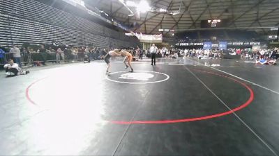 170 lbs Quarterfinal - Blake Burnett, Twin City Wrestling Club vs Caden Atencio, Unattached