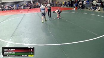 155 lbs Cons. Round 1 - Otto Hubert, Red Rock Central vs Bronsen Lee, Westfield