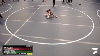 3rd Place Match - Ivy Vulcan, Centennial Youth Wrestling vs Lennox Theis, New Prague Wrestling