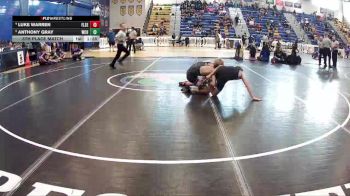 126 Blue 5th Place Match - Anthony Gray, Wellington Community Hs vs Luke Warren, Fletcher Senior