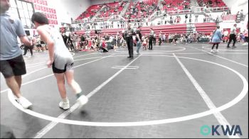 70 lbs Rr Rnd 1 - Karleigh Sneed, Chickasha Youth Wrestling vs William Moore-Woods, Division Bell Wrestling
