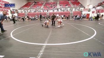 70 lbs Rr Rnd 2 - Brielle Boles, Mustang Bronco Wrestling Club vs Kloe Routledge, Husky WC