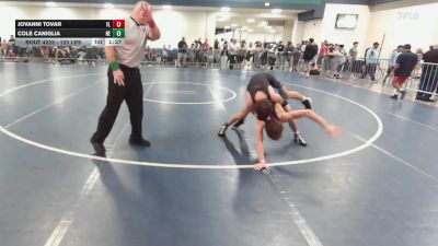 120 lbs Round Of 32 - Jovanni Tovar, FL vs Cole Caniglia, NE