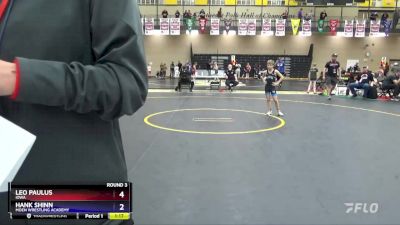 70 lbs Round 3 - Leo Paulus, Iowa vs Hank Shinn, Moen Wrestling Academy