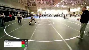100 lbs Rr Rnd 2 - Braxton Gingrich, Team Nauman Wrestling Club vs Declan Obyrne, Kraken