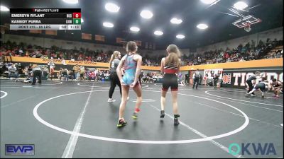 85 lbs Rr Rnd 1 - Emersyn Rylant, Norman Grappling Club vs Kassidy Furra, Lions Wrestling Academy