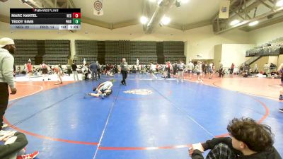 101 lbs Quarterfinal - Marc Nantel, New England Gold MS vs Teddy Sims, Pride MS