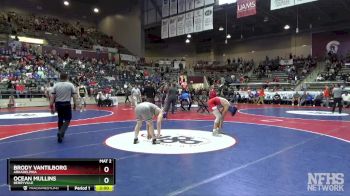 4A 150 lbs Quarterfinal - Ocean Mullins, Berryville vs Brody Vantilborg, Arkadelphia