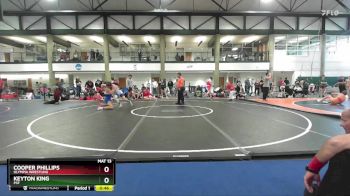 153-157 lbs Cons. Round 3 - Cooper Phillips, Olympia Wrestling vs Keyton King, PSF