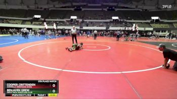 Rookie 3-5 64 5th Place Match - Cooper Crittenden, Guerrilla Wrestling (GWA) vs Benjamin Grew, Great Neck Wrestling Club