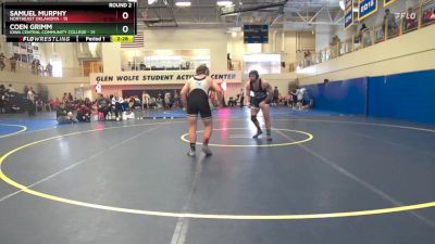 197 lbs Round 2 (6 Team) - Coen Grimm, Iowa Central Community College vs Samuel Murphy, Northeast Oklahoma