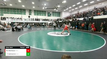 190 lbs Cons. Semi - Tanner Schramm, Kemmerer vs Marcellas Montoya, Rawlins