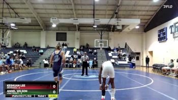 126 lbs Finals (2 Team) - Angel Wilson, Long County vs Keshuan Lee, Brunswick