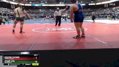 150 lbs Cons. Round 6 - Colton Tucker, Coeur D Alene vs Ryker Vail, Bonneville