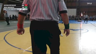 119 lbs Round Of 32 - Nathan Reynolds, Monster Garage vs Jekai Sedgwick, Forge Wrestling Club