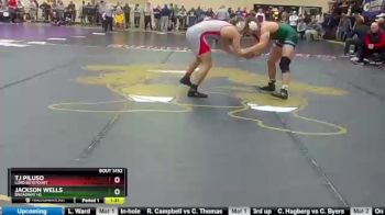 3 - 165 lbs Quarterfinal - TJ Piluso, Lord Botetourt vs Jackson Wells, Broadway HS