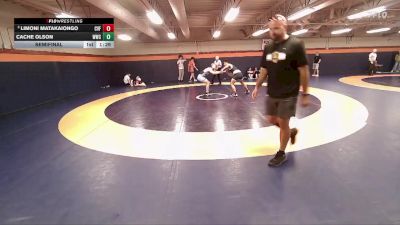 157 lbs Semifinal - Limoni Matakaiongo, Canyon View Falcons vs Cache Olson, Westlake Wrestling Club
