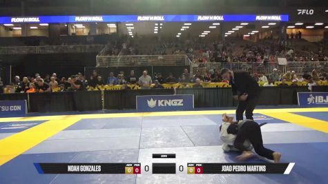 JOAO PEDRO MARTINS vs NOAH GONZALES 2025 Pan Kids Jiu-Jitsu IBJJF Championship