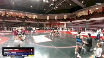 130 lbs Champ. Round 1 - Angelina Ramirez, Oklahoma vs Carissa Prock, East Central Oklahoma Wrestling