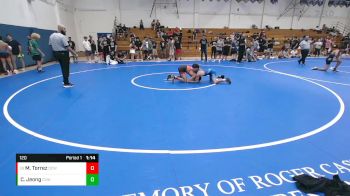 120 lbs Quarterfinal - Maximus Torrez, Daniel Cormier WA vs Connor Jeong, Castro Valley WC