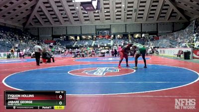 5A-285 lbs Quarterfinal - Jabare George, Ware County vs Tyquon Hollins, Banneker