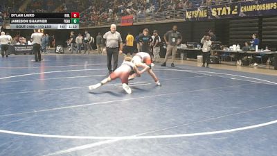 110 lbs Round Of 16 - Dylan Laird, Ridley vs Jameson Shawver, Penns Valley