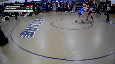 190 lbs 3rd Place Match - Arianna Bernard, Valley Hs vs Natalie Rush, Cannon McMillan