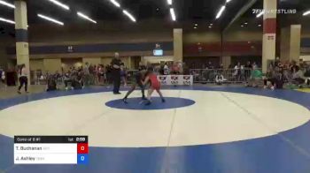 55 kg Consi Of 8 #1 - Torieonna Buchanan, Red Cobra Wrestling Academy vs Jaia Ashley, Texas