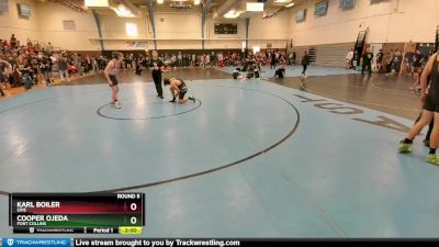 142-144 lbs Round 5 - Karl Boiler, Erie vs Cooper Ojeda, Fort Collins