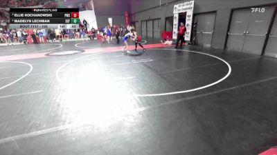 105 lbs Cons. Round 2 - Ellie Kochanowski, Princeton Wrestling Club vs Madelyn Lechman, Saint Croix Falls
