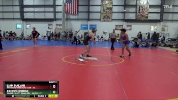 175 lbs Round 2 (3 Team) - Liam Malvar, RIVER CITY WRESTLING CLUB vs Eamon George, MOORE COUNTY BRAWLERS - SILVER