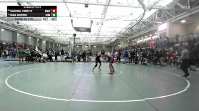 144 lbs Consi Of 8 #1 - Gabriel Perritt, Manchester vs Max Brown, New Canaan