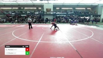 145 lbs Round Of 16 - Logan Kovacs, Danbury vs Yaxier Rivera, East Hartford